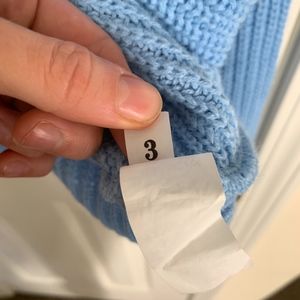 Zaful Sweaters - Zaful Blue Crossback Sweater - Size 3 (NWOT) Zaful Sweaters - Zaful Blue Crossback Sweater - Size 3 (NWOT)